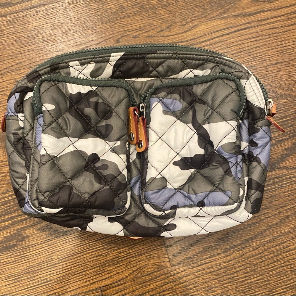 MZ Wallace Ocean Camo Large Savoy Cosmetic